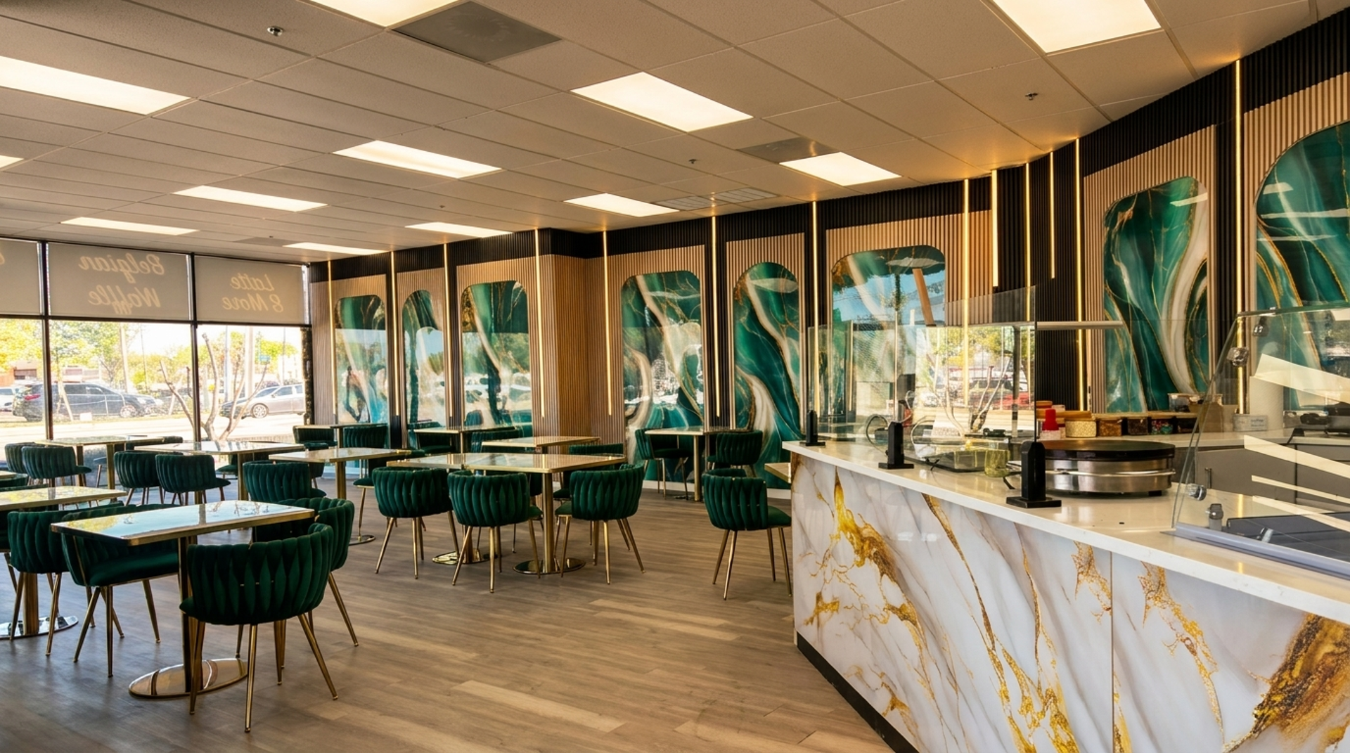 Columbia's modern luxury dessert destination